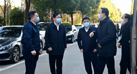 省委常委、苏州市委书记蓝绍敏来到常州杨金航空货运服务有限公司调研